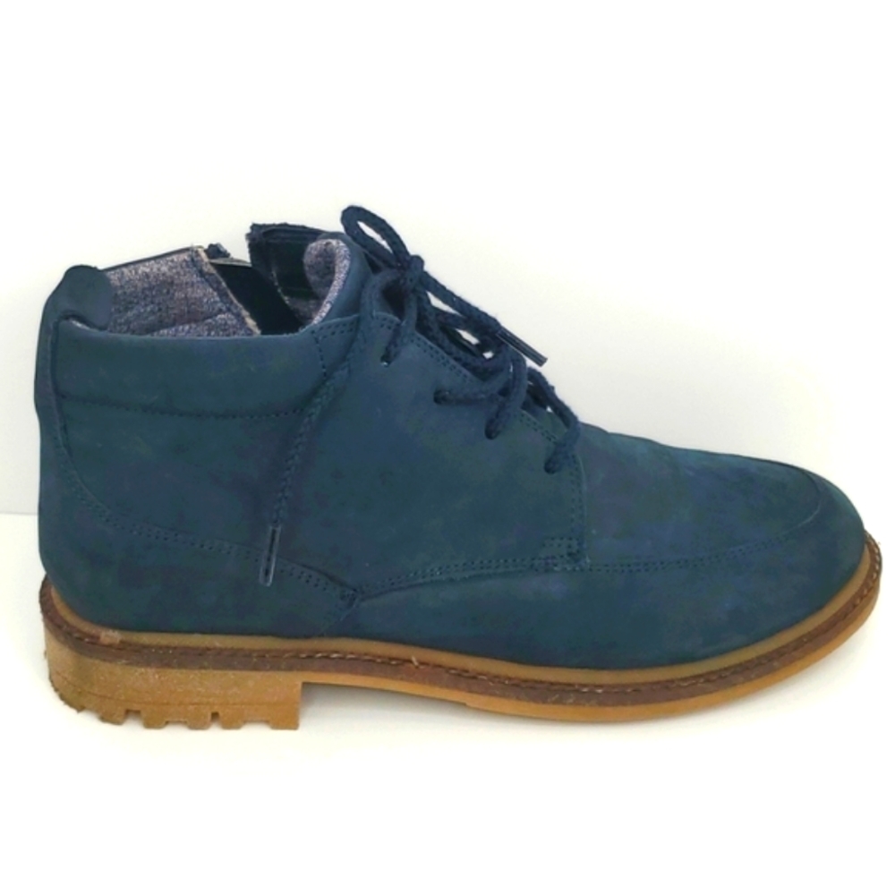 Zara Suede Boot, Size 37, Blue - Picture 2 of 8